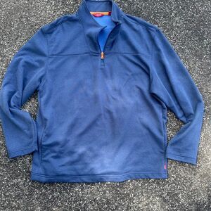 Izod Men's Navy and Blue Sweatshirt